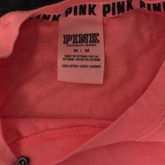 PINK by Victoria’s Secret L/Sm Tee - Picture 2 of 2